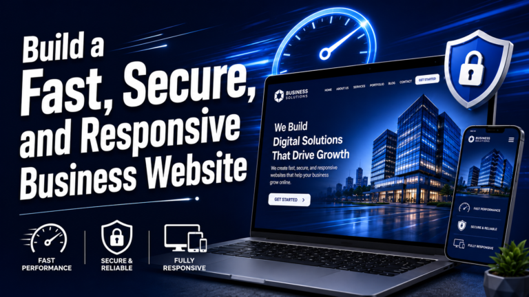 Build a Fast, Secure, and Responsive Business Website